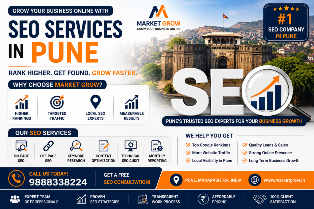 SEO Services in Pune – Why Market Grow is the Best SEO Company in Pune